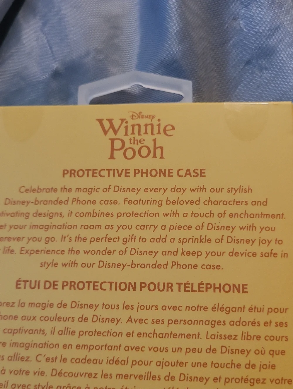 Disney themed clear